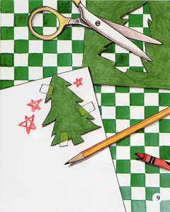 P9 オリジナル絵本「クリスマスの願い事」挿絵9